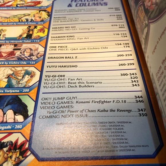 Shonen Jump Manga Magazine Feb & March 2004, issue 14 & 15 Hiroyuki Yugioh - Picture 5 of 8